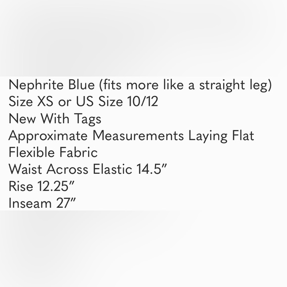 NWT Universal Standard High Rise Crop Skinny Pant in Nephrite Blue XS 10-12 - Picture 5 of 5